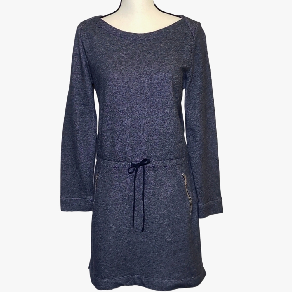 Women's Lou & Grey Drawstring Waist Sweatshirt Dress